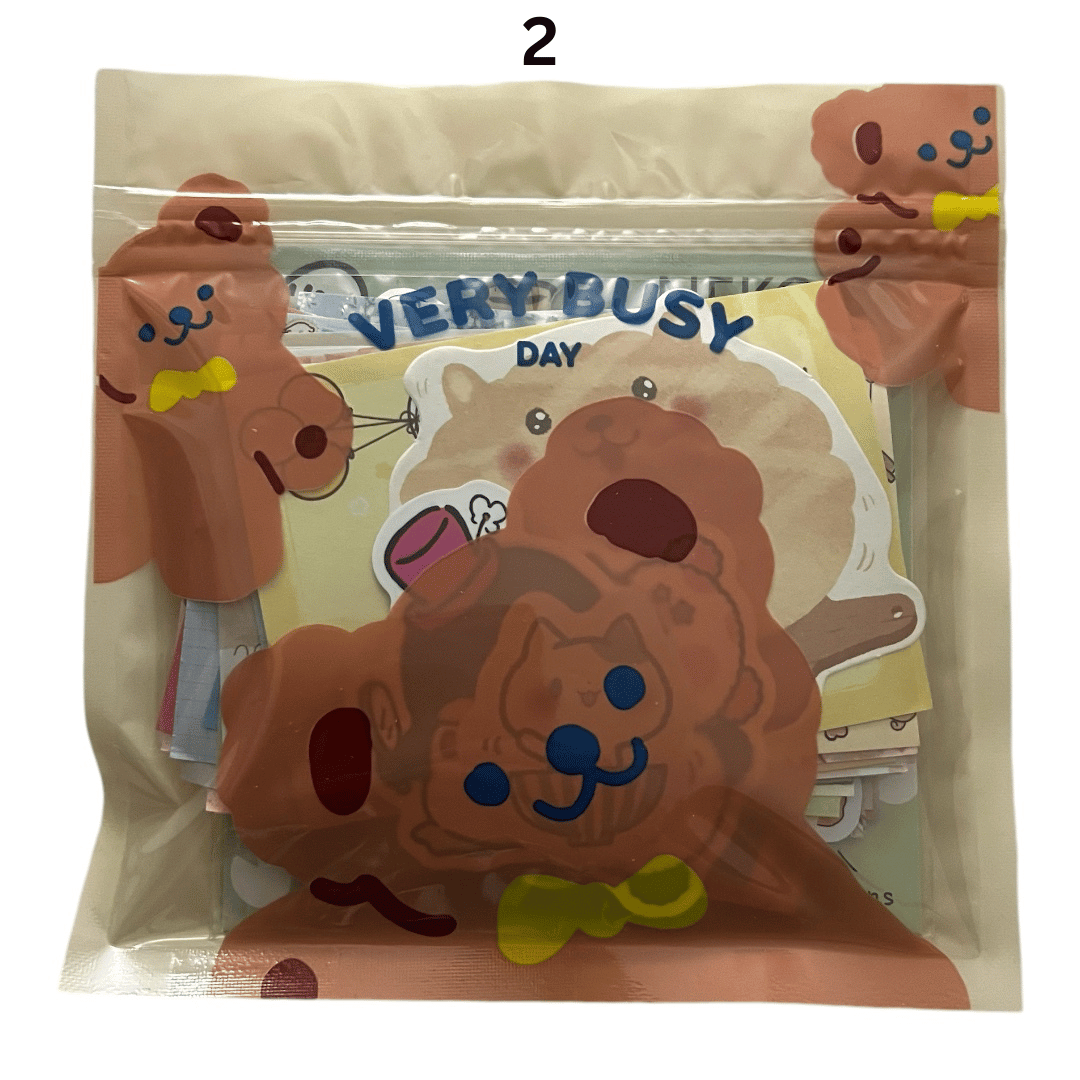 LIMITED-EDITION TEDDY BEAR MINI GRAB BAGS - 115+ PIECES OF KAWAII STATIONERY!