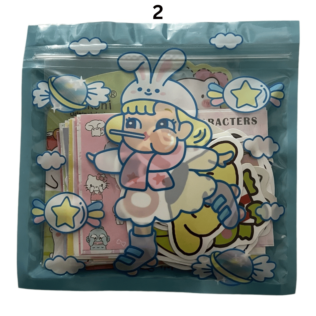 LIMITED-EDITION GIRL MINI GRAB BAGS – 115+ PIECES OF KAWAII GOODIES!