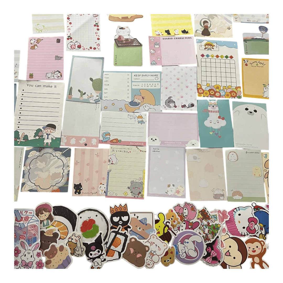LIMITED-EDITION TEDDY BEAR MINI GRAB BAGS - 115+ PIECES OF KAWAII STATIONERY!
