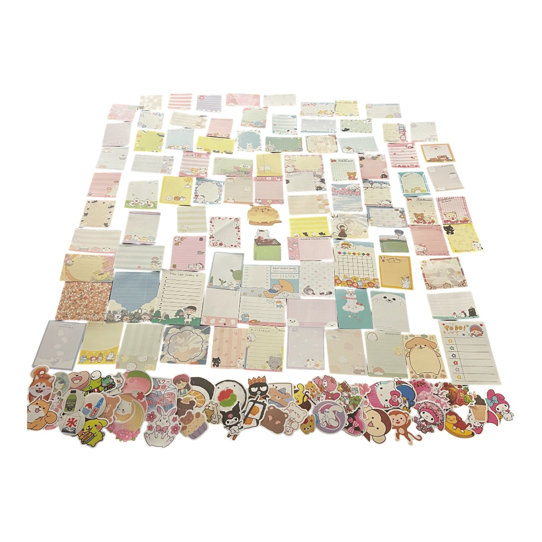 LIMITED-EDITION TEDDY BEAR MINI GRAB BAGS - 115+ PIECES OF KAWAII STATIONERY!