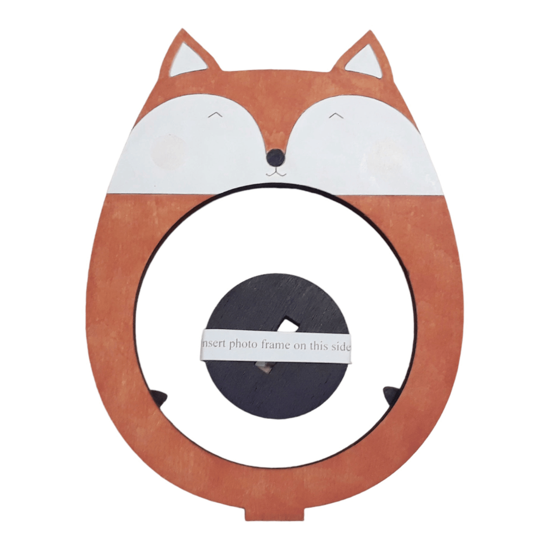Orange Fox Picture Frame