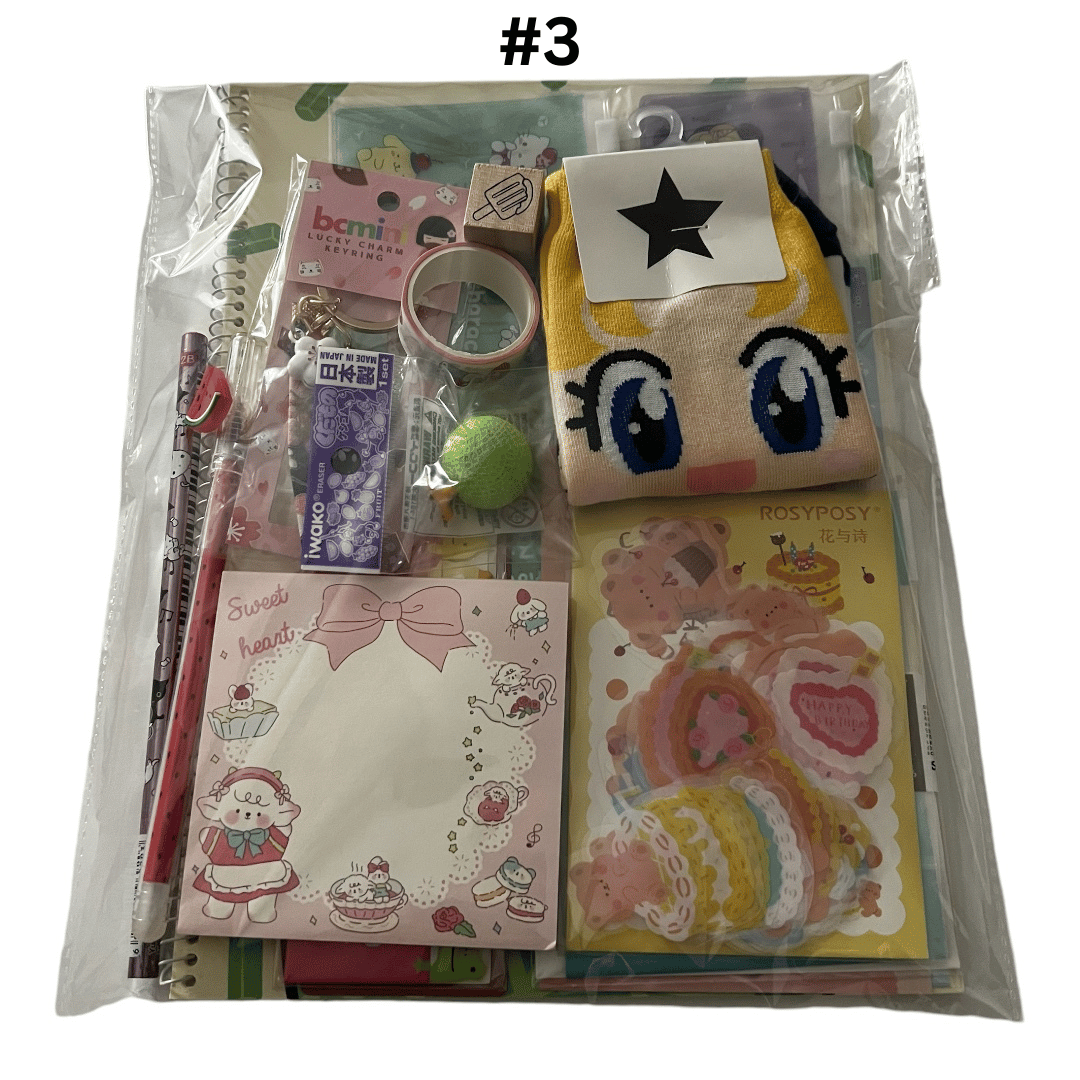 KAWAII STATIONERY LUCKY BAG | KAWAII GIFTS