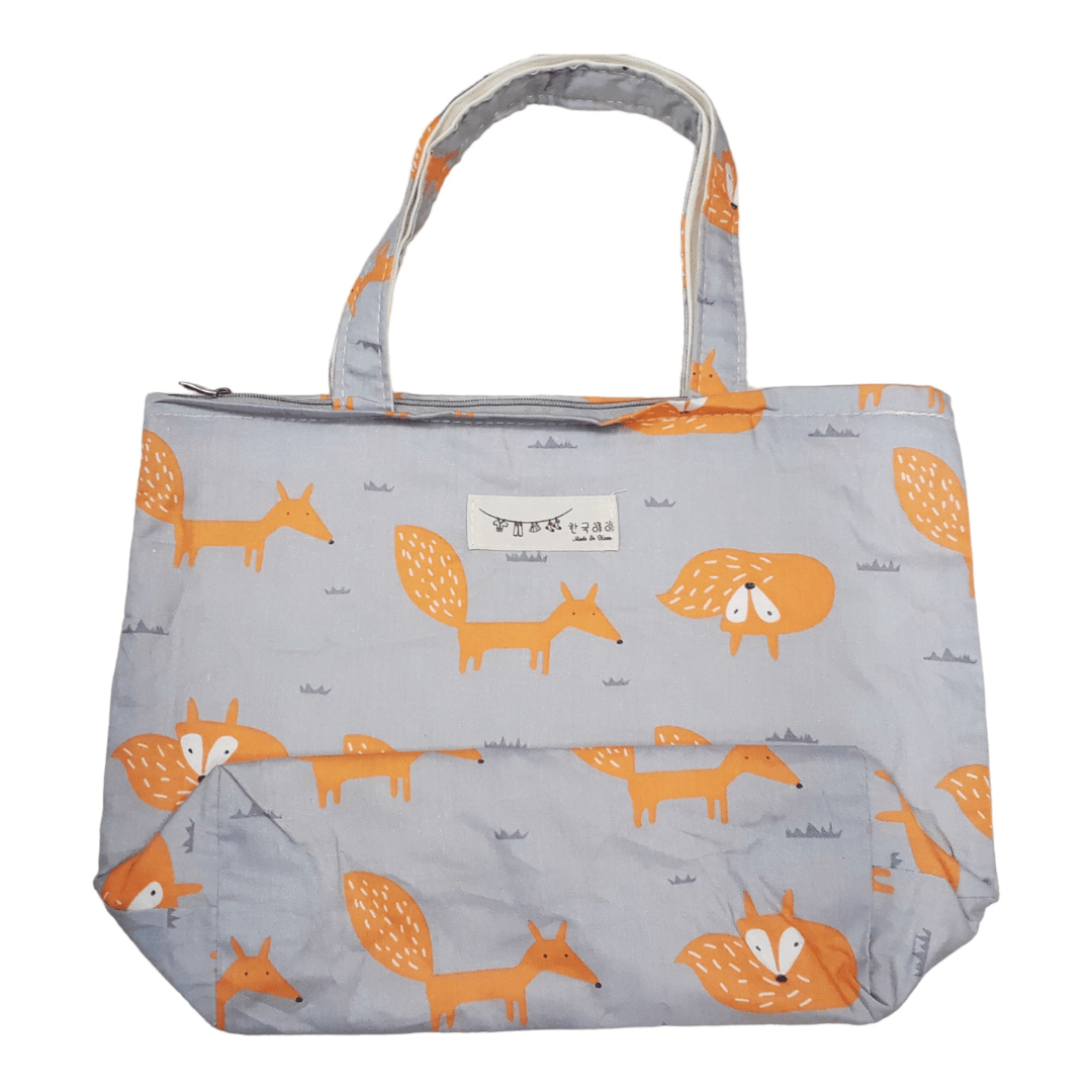 Orange Fox Bag